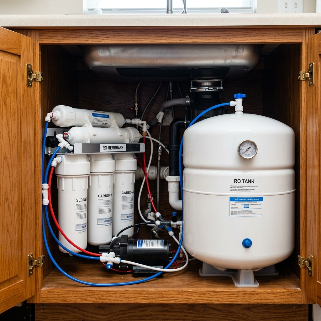 ProLine 550 Under Sink Space