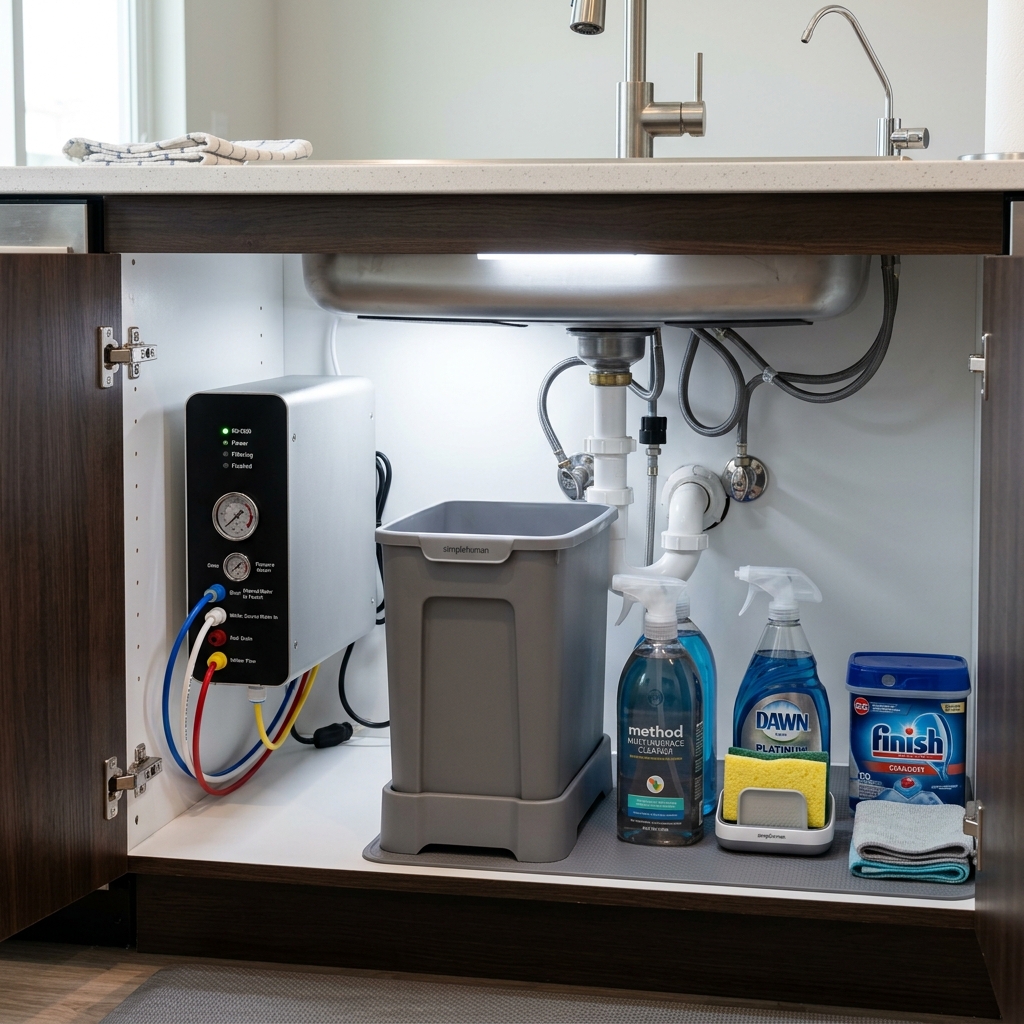 IntelliClear 600 Under Sink Space